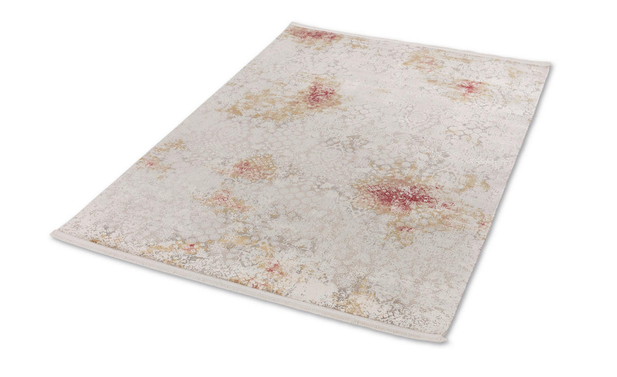 WEBTEPPICH 200/290 cm Gravina Rot, Beige  - Beige/Rot, Design, Textil (200/290cm) - Novel