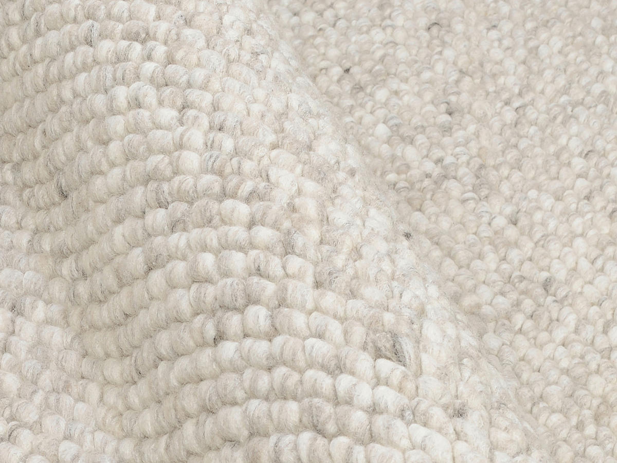 HANDWEBTEPPICH 200/300 cm Grau  - Grau, Basics, Textil (200/300cm) - Musterring