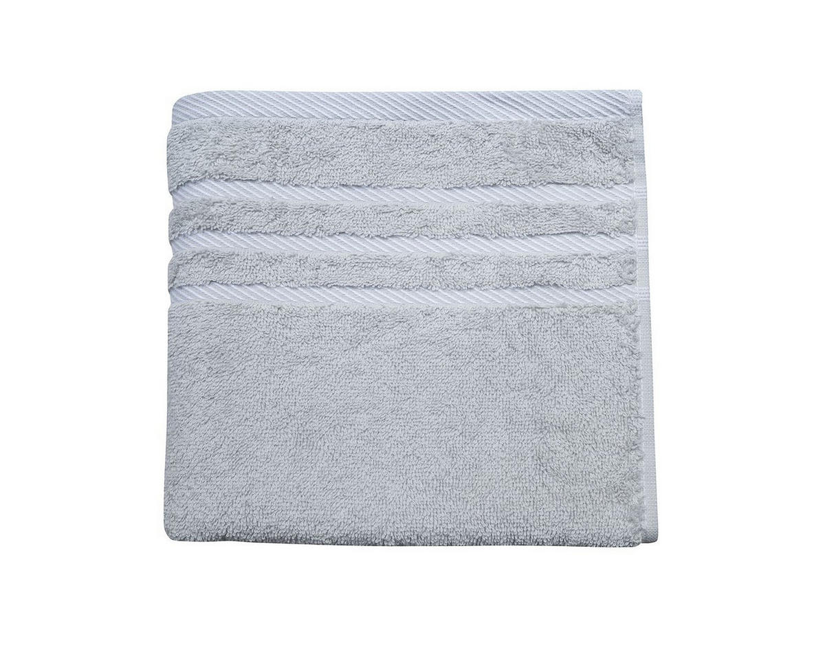 RUČNÍK, 50/90 cm, světle šedá - světle šedá, Konvenční, textil (50/90cm) - Esposa