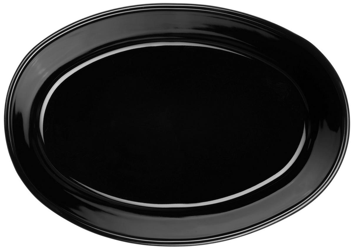 AUFLAUFFORM Keramik Steingut  - Schwarz, Basics, Keramik (14/5/20cm) - ASA