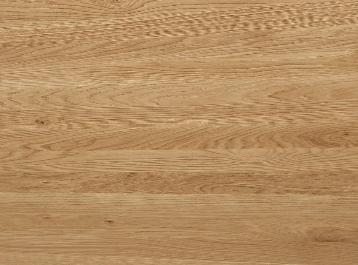 WOHNWAND 293,5/196,2/54,5 cm  in Wildeiche  293,5/196,2/54,5 cm    - Wildeiche/Edelstahlfarben, Design, Glas/Holz (293,5/196,2/54,5cm) - Valnatura