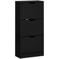 Schukipper Luanda  in 55/117/23,5 cm  - Schwarz, Design, Holzwerkstoff (55/117/23,5cm) - Livetastic