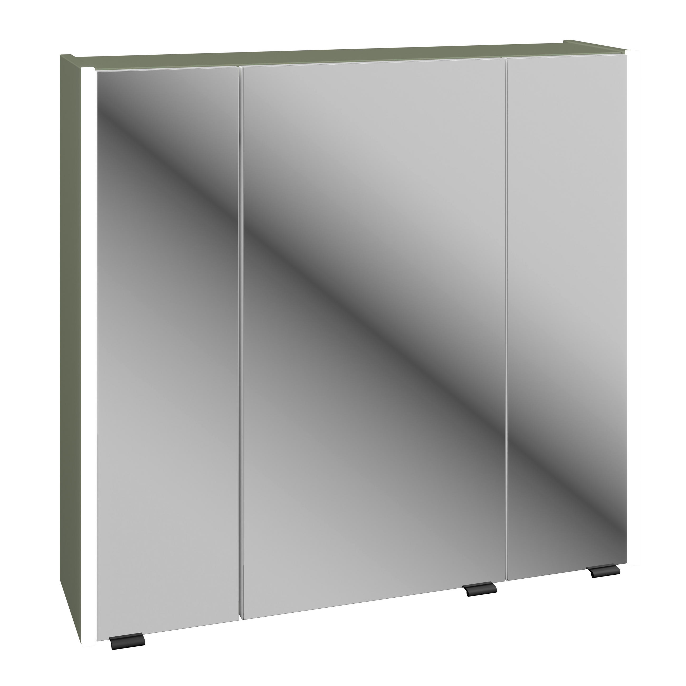 Xora Spiegelschrank Itallo Grün 76x70x21.6 cm