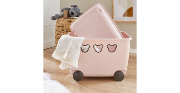 SPIELZEUGBOX 53,4/39,8/37 cm - Pink, Basics, Kunststoff (53,4/39,8/37cm) - My Baby Lou