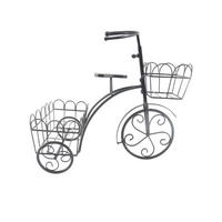 BLUMENSTÄNDER Metall  - Schwarz, Basics, Metall (40/25/36cm)