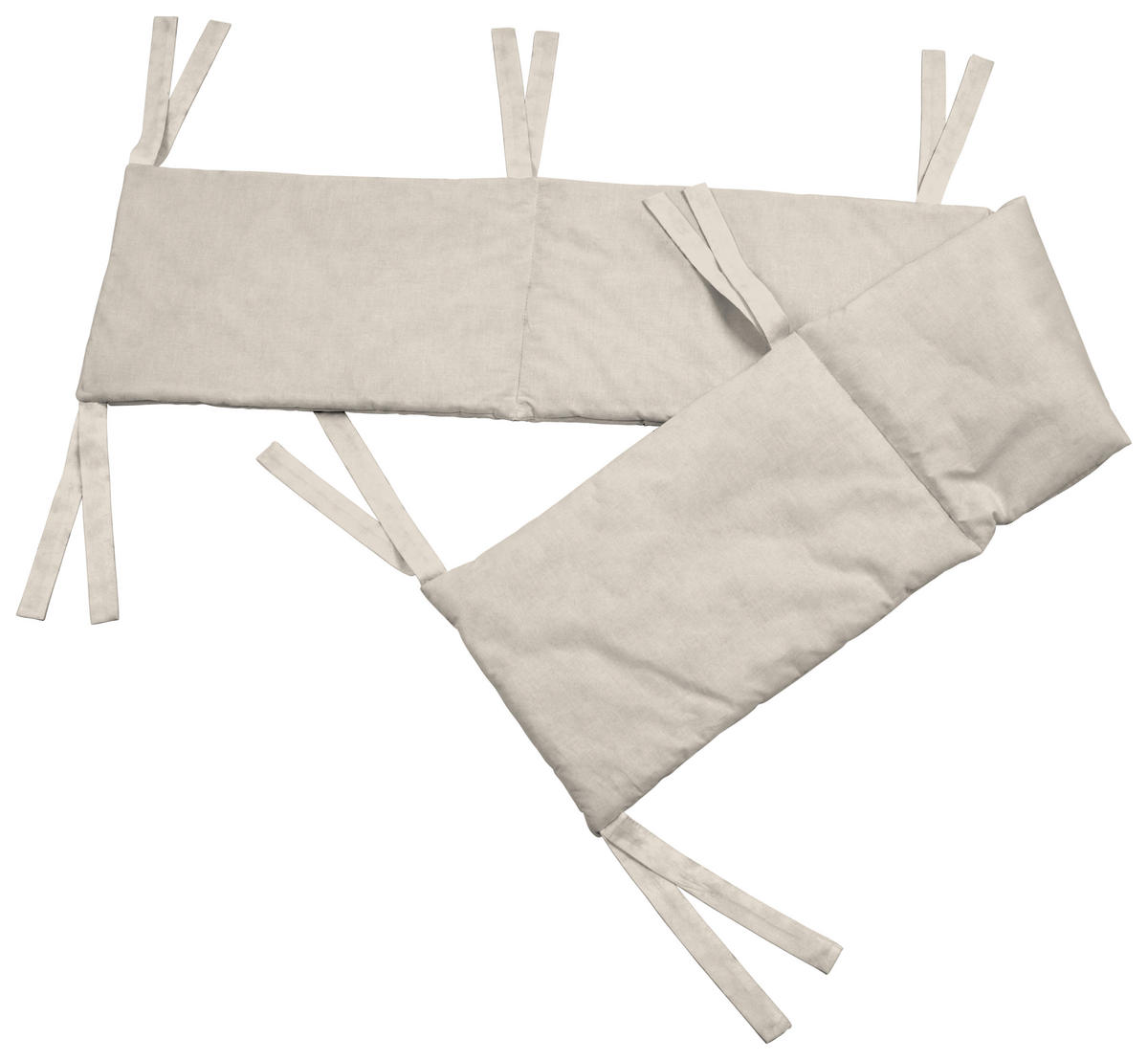 NESTCHEN   25/170 cm  - Sandfarben/Weiß, Basics, Textil (25/170cm) - Patinio