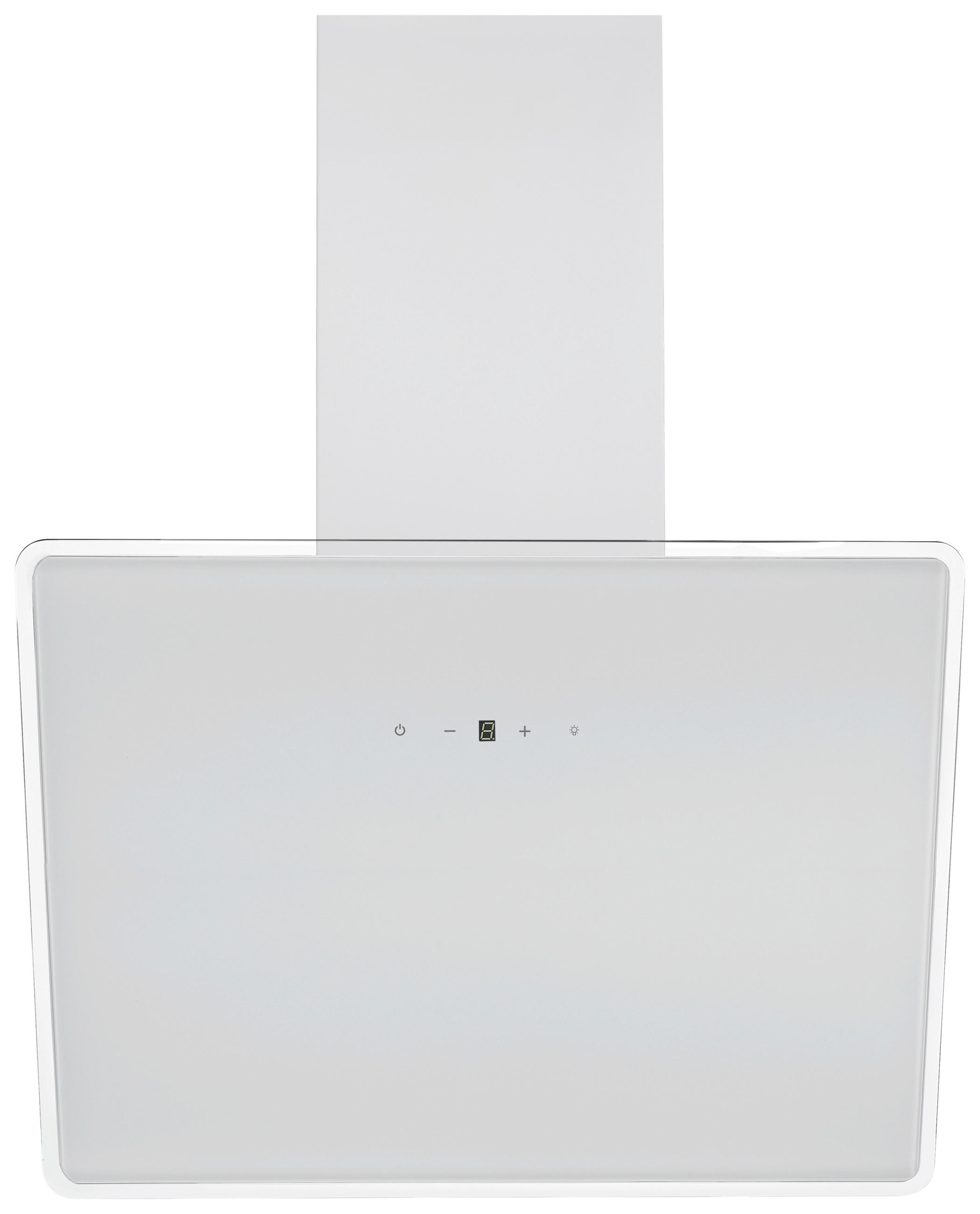 DUNSTABZUGSHAUBE CH112060W  - Weiß, Basics, Glas/Metall (59,5/75-110/38,5cm) - Respekta