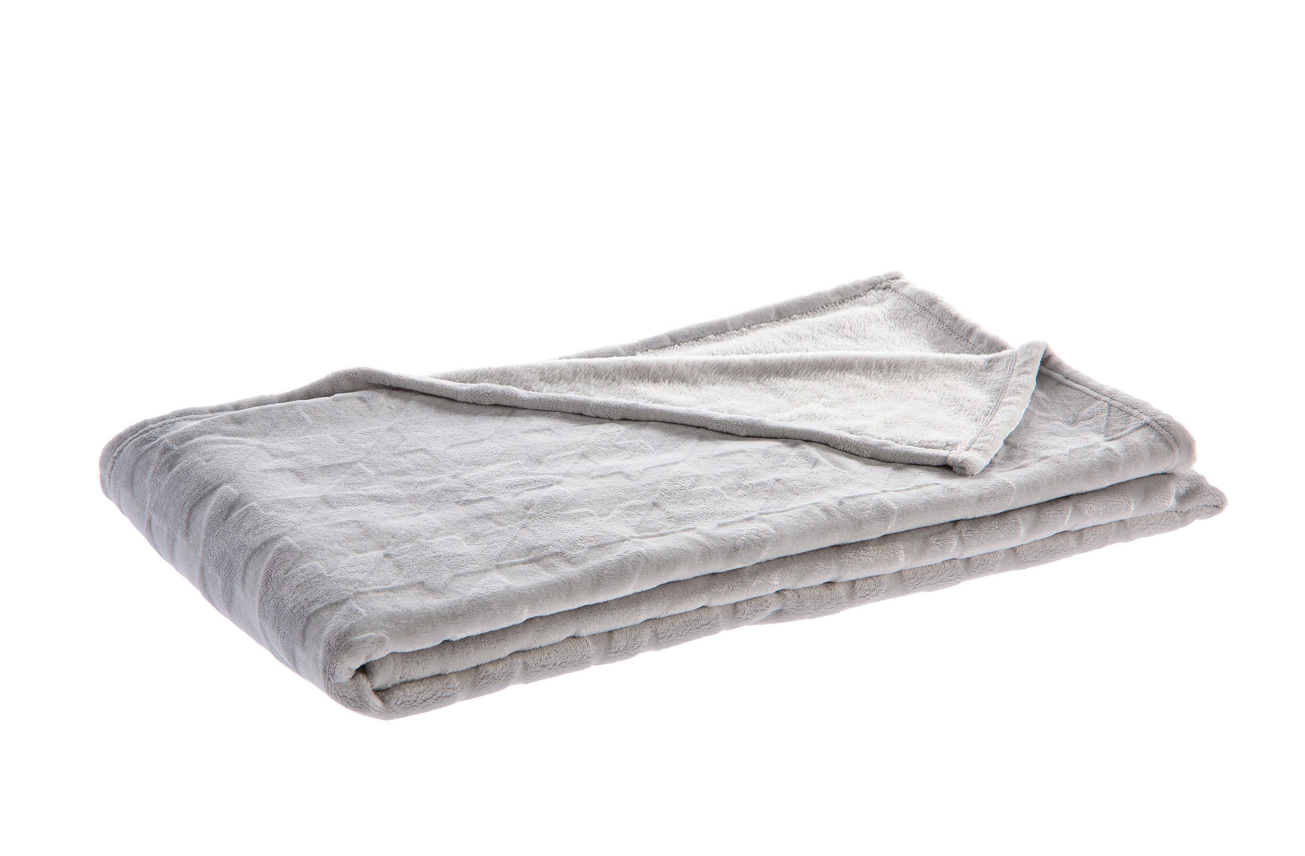 WOHNDECKE 150/200 cm  - Silberfarben, Textil (150/200cm) - Dieter Knoll