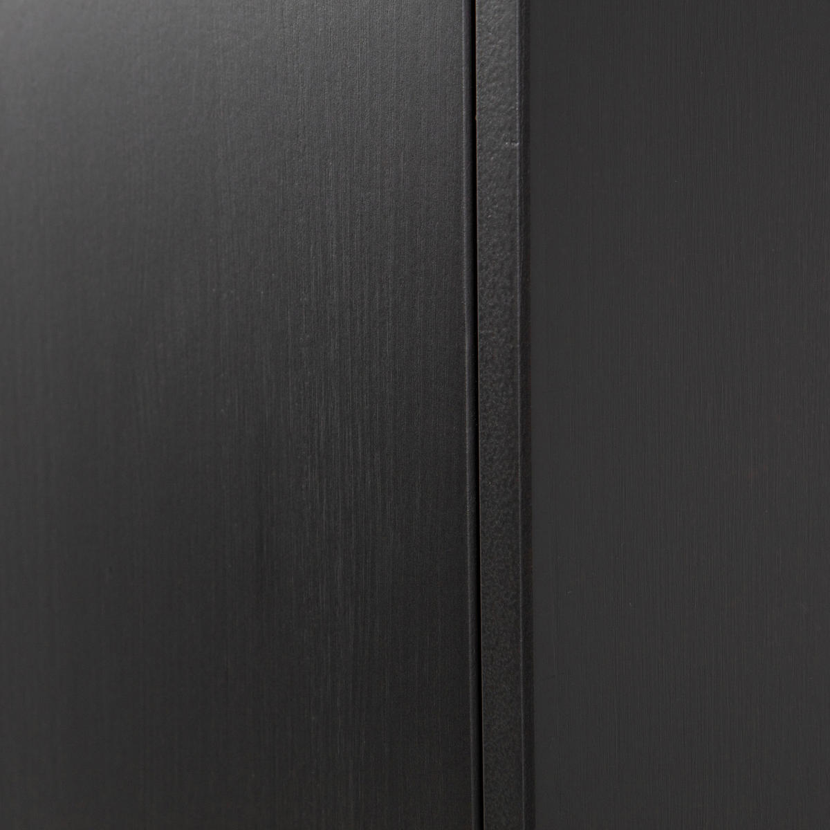 MEHRZWECKSCHRANK 44/188/35 cm  in Schwarz  - Schwarz, Design, Holz (44/188/35cm) - Livetastic