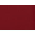 ECKSOFA in Echtleder Rot  308/195 cm  - Rot/Schwarz, Design, Leder/Metall (308/195cm) - Dieter Knoll