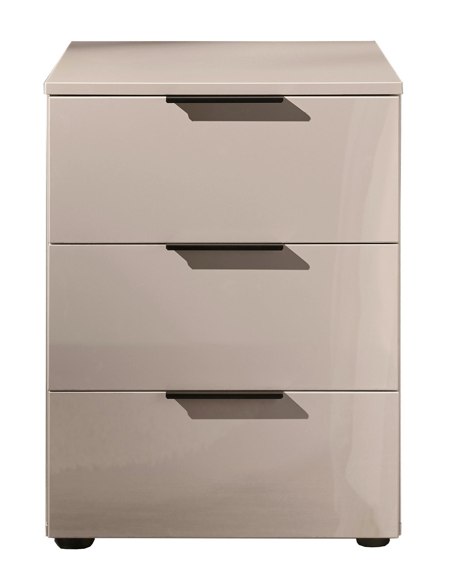 NOĆNI ORMARIĆ kašmir   - kašmir/crna, Moderno, drvni materijal/metal (46/61,5/42cm) - Hom`in