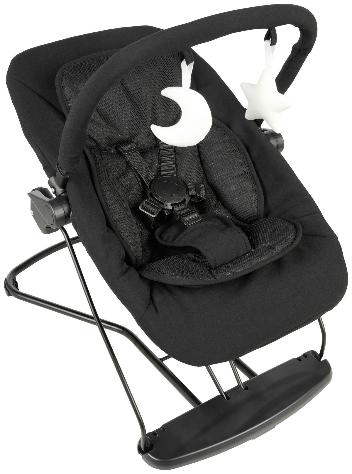NJIHALICA  LUNCH  - crna, Osnovno, tekstil/metal (66/45/48-58cm) - My Baby Lou