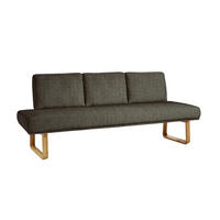 SITZBANK 209/92/78 cm  in Braun  - Eichefarben/Braun, Design, Holz/Textil (209/92/78cm) - Dieter Knoll