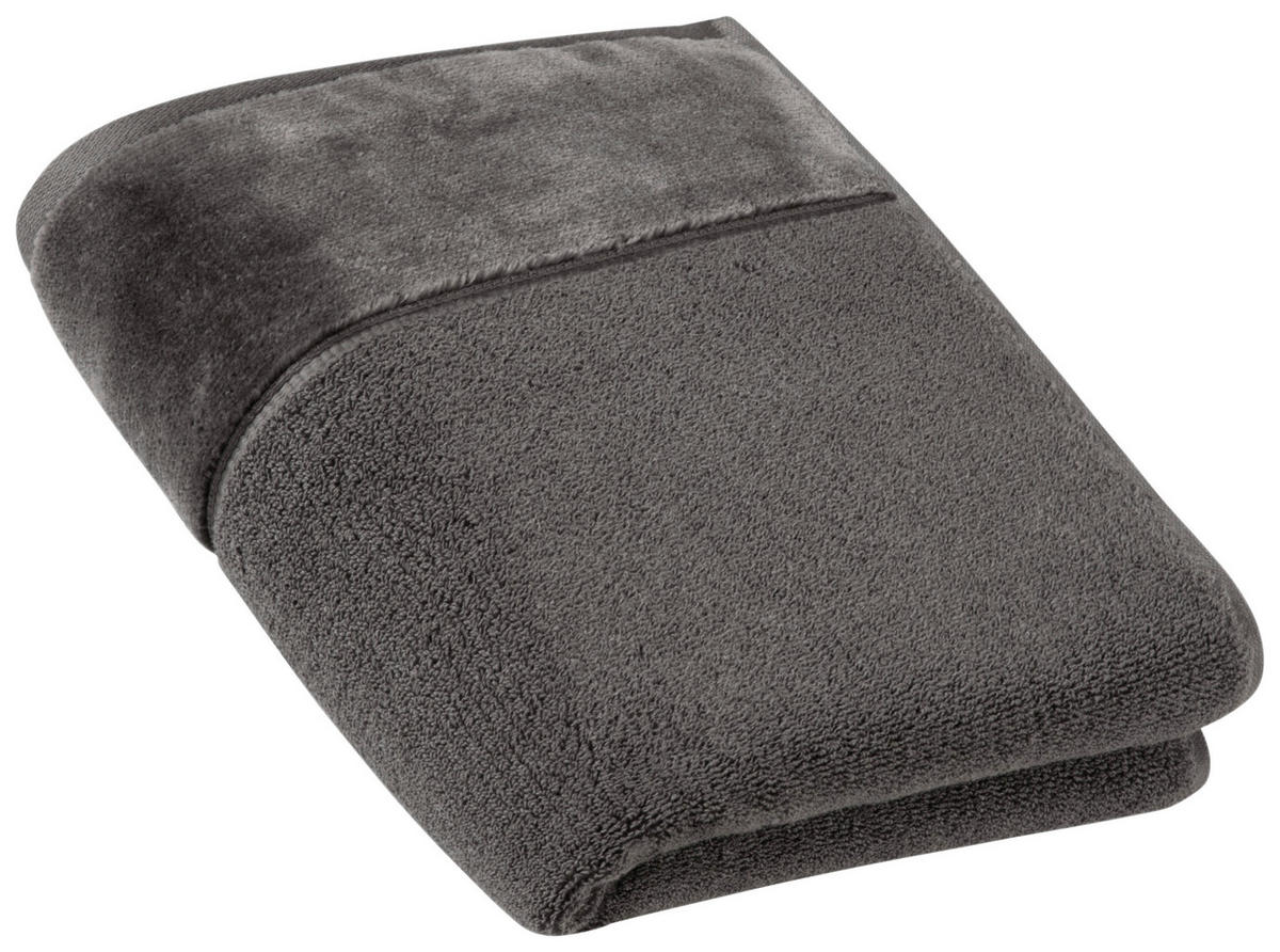 HANDTUCH 50/100 cm Pure Grau  - Grau, Basics, Textil (50/100cm) - Vossen