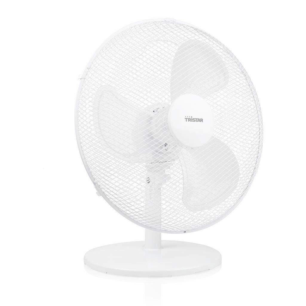 VENTILATOR STOLNI bijela Tristar - bijela, Basics, plastika (40/15/53cm)