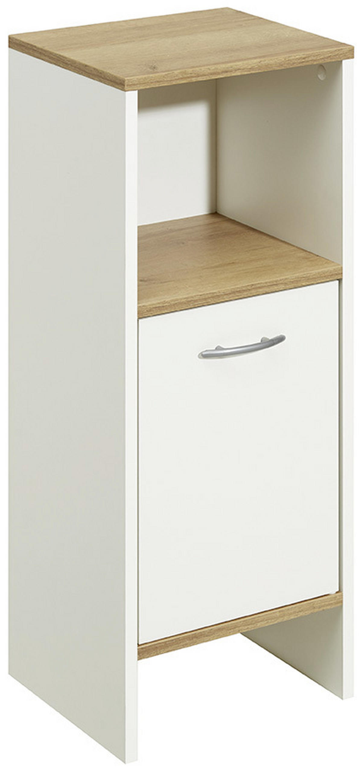 SPODNJA OMARICA 33/81,5/28 cm  - barve aluminija, Konvencionalno, umetna masa/leseni material (33/81,5/28cm) - Xora