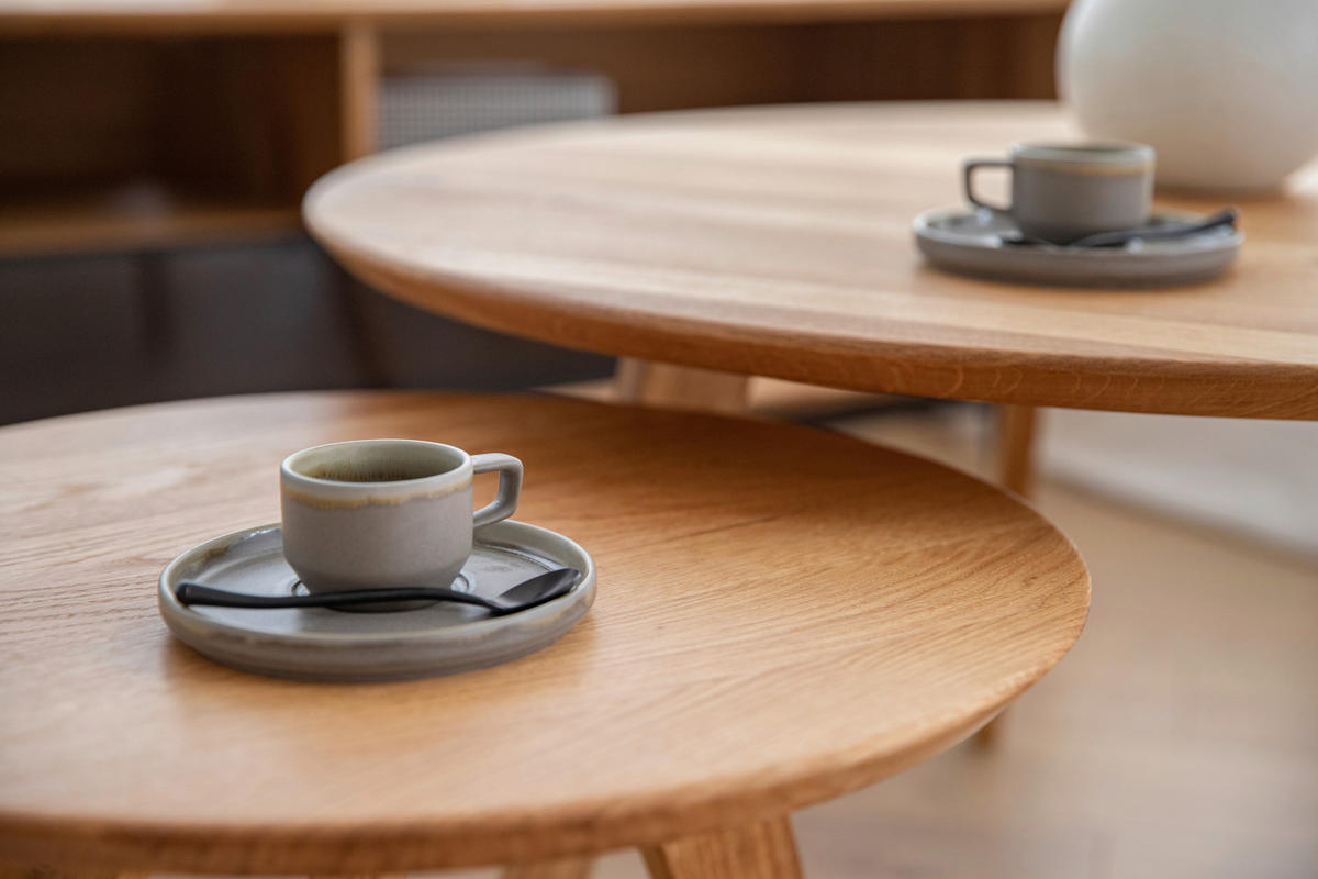 COUCHTISCH Holz 50/50/41,5 cm  - Eichefarben, Design, Holz (50/50/41,5cm) - Livetastic