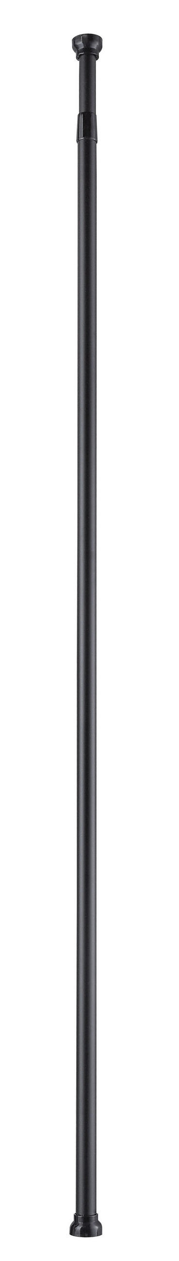 TYČ NA ZÁVĚS DO SPRCHY, 120-220 cm - černá, Basics, kov (120-220cm) - Kleine Wolke
