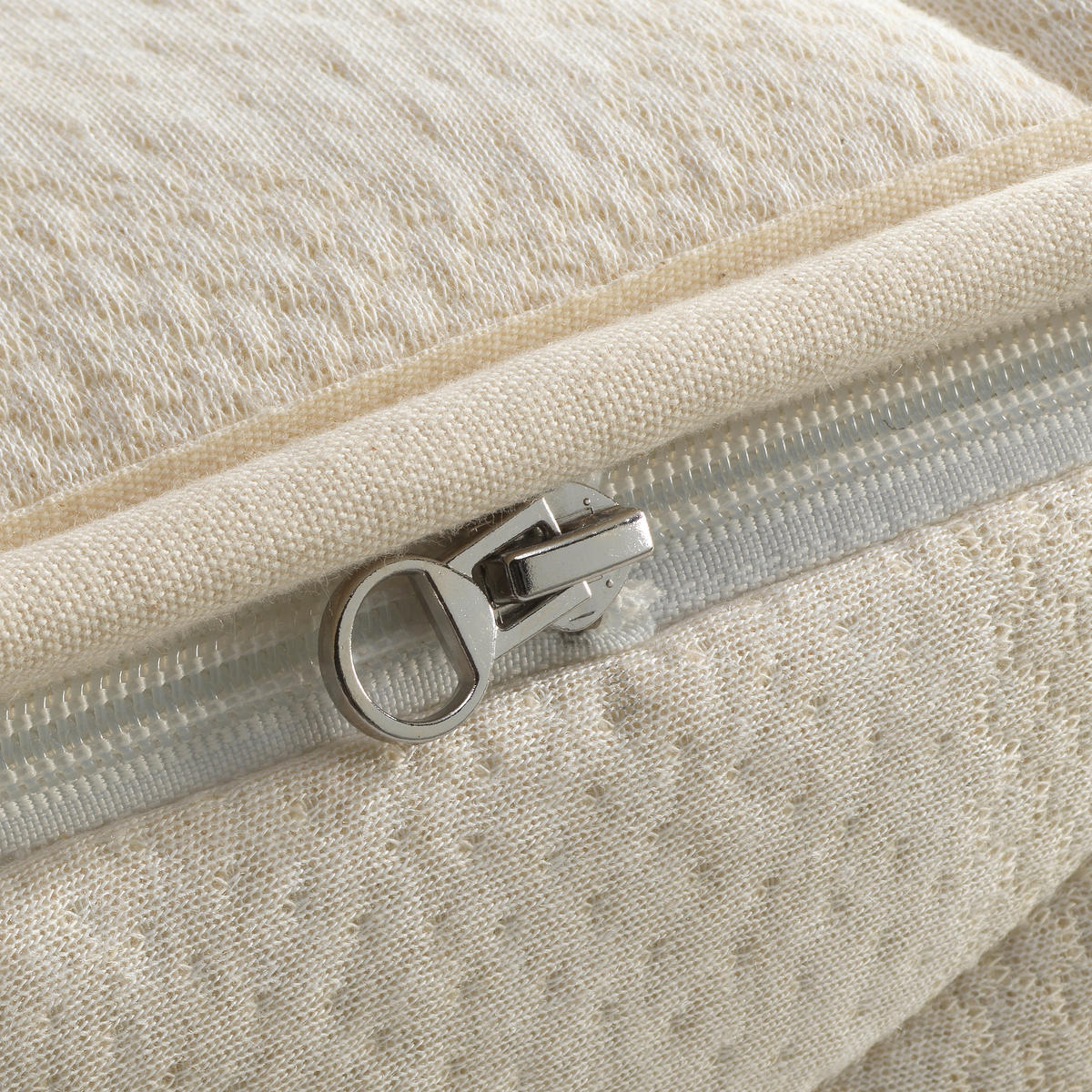 LATEXMATRATZE 90/200 cm  - Weiß, Basics, Textil (90/200cm) - Linea Natura
