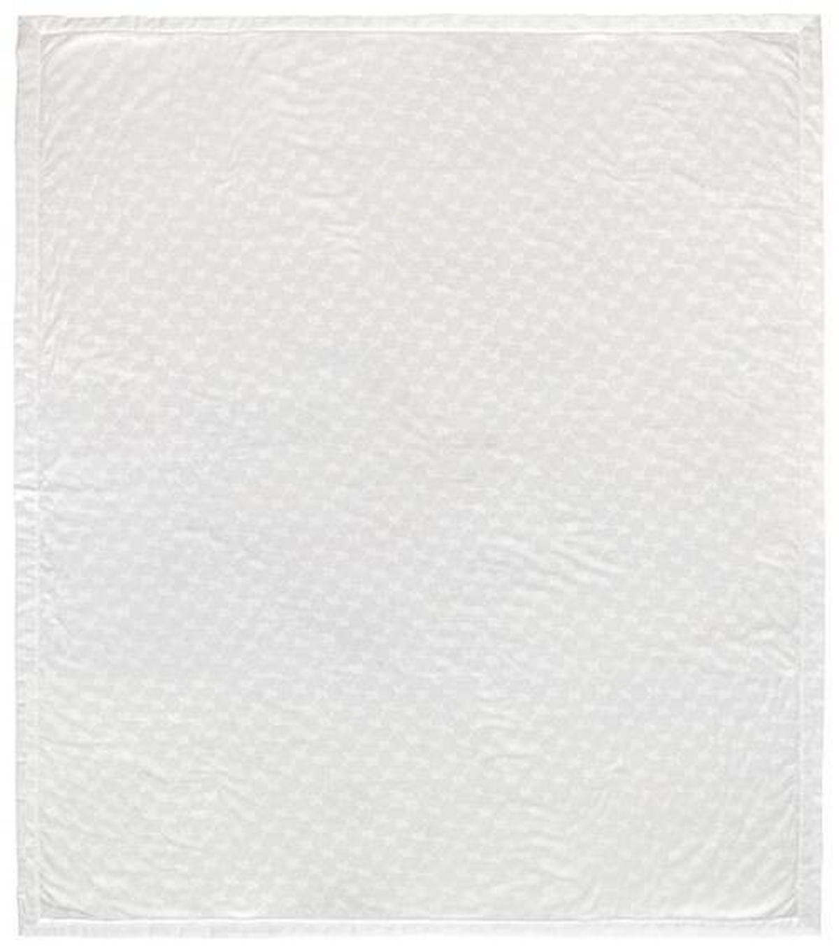 PLAID Cornflower 150/210 cm  - Weiß, Design, Textil (150/210cm) - Joop!