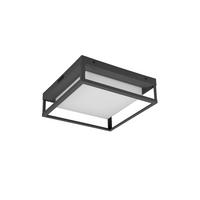 AUßENDECKENLEUCHTE 30/30/10 cm   - Anthrazit/Weiß, Basics, Kunststoff/Metall (30/30/10cm)