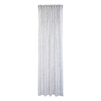 SCHLAUFENSCHAL  blickdicht  140/245 cm   - Grau, Basics, Textil (140/245cm)