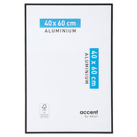 BILDERRAHMEN 40/60 cm  - Schwarz, Basics, Metall (40/60cm) - Nielsen