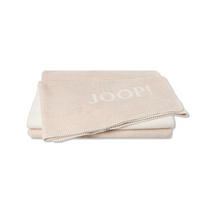 WOHNDECKE Doubleface Uni 150/200 cm  - Champagner/Perlmutt, Basics, Textil (150/200cm) - Joop!