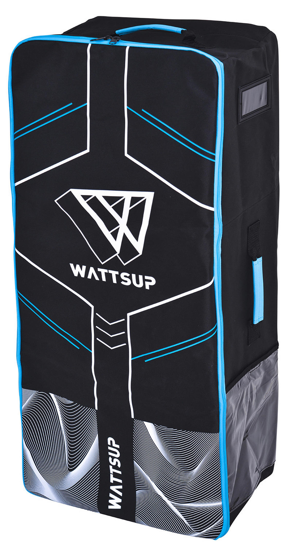 STAND-UP PADDLE BOARD WATTSUP SAR 10  - Blau/Schwarz, Basics, Kunststoff (305/15/81cm)