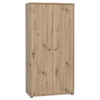 DREHTÜRENSCHRANK in Eiche Artisan  - Eiche Artisan, Design, Holzwerkstoff (73,7/149,5/34,8cm)