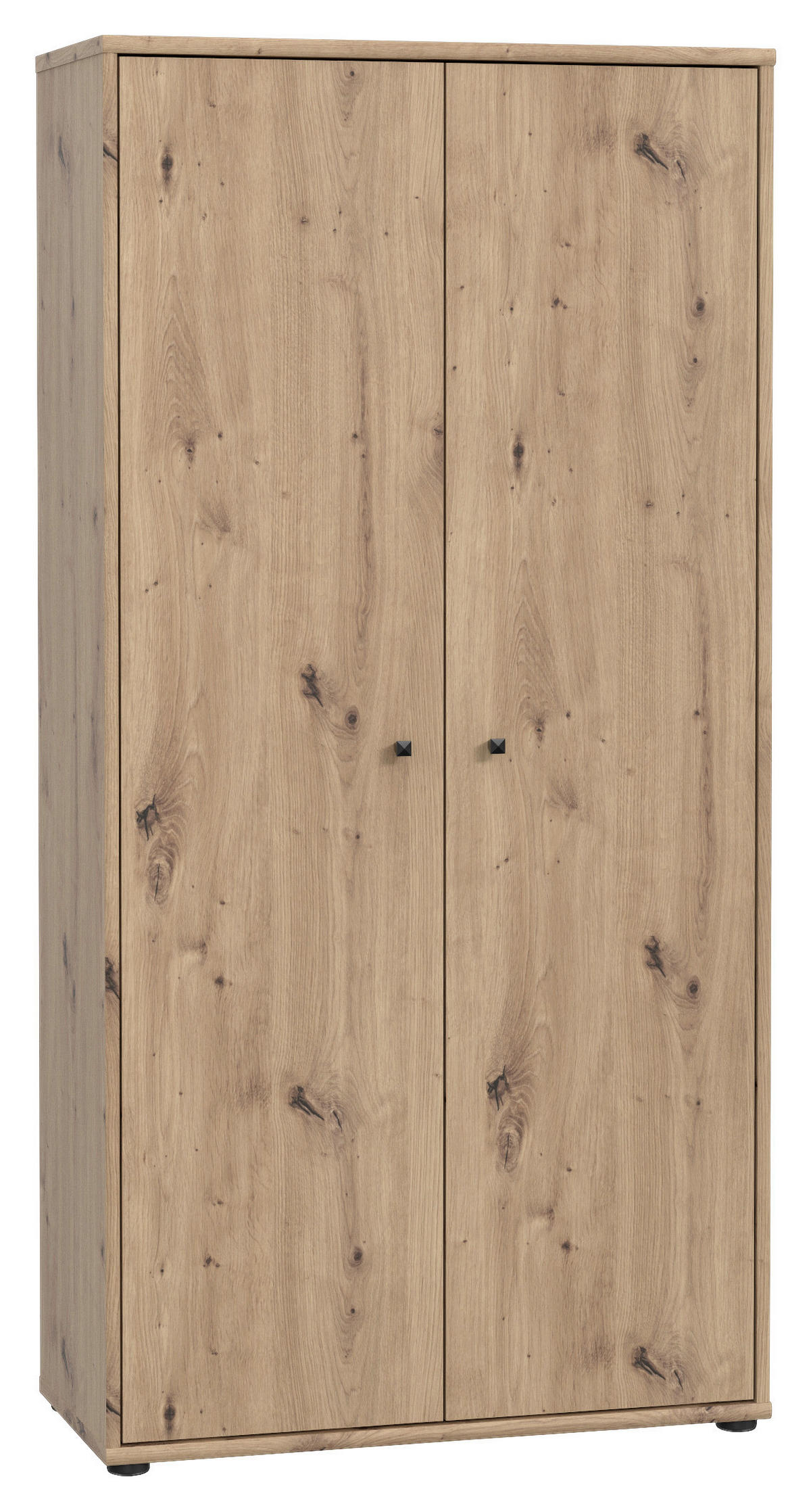 DREHTÜRENSCHRANK in Eiche Artisan  - Eiche Artisan, Design, Holzwerkstoff (73,7/149,5/34,8cm)