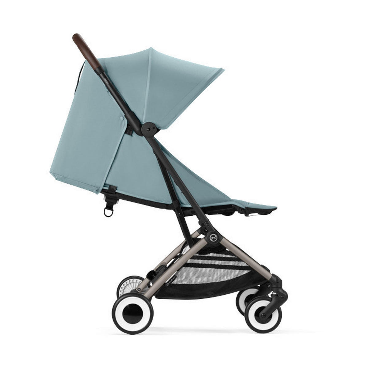 KIŠOBRAN KOLICA  Orfeo  - plava/taupe, Basics, tekstil/plastika (77/52/102cm) - Cybex