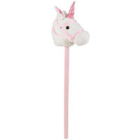 KONJIĆ NA ŠTAPU   - bijela, Basics, tekstil/plastika (80cm) - My Baby Lou