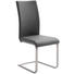 SCHWINGSTUHL Lederlook Edelstahlfarben, Grau - Edelstahlfarben/Creme, Design, Textil/Metall (42/102/58cm) - Novel SCHWINGSTUHL Lederlook Edelstahlfarben, Grau - Edelstahlfarben/Creme, Design, Textil/Metall (42/102/58cm) - Novel
