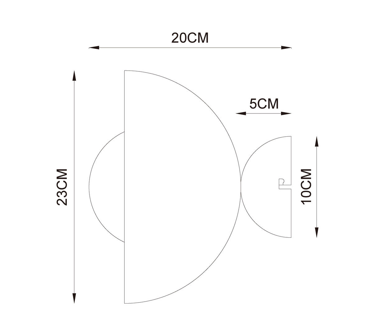 DECKENLEUCHTE  23/20 cm    - Grün, Design, Metall (23/20cm) - Collet's Monde