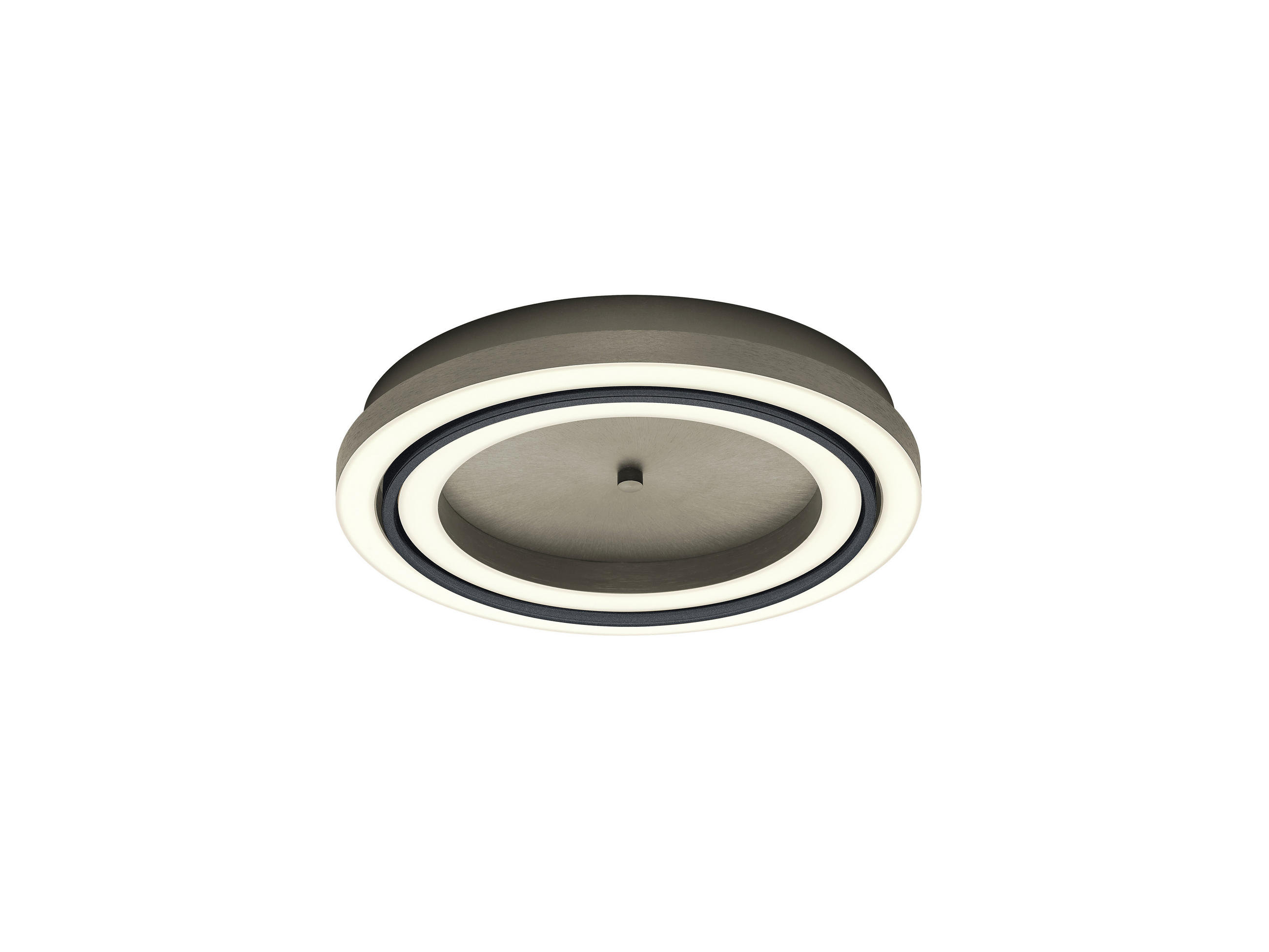 LED-DECKENLEUCHTE   50 cm   - Bronzefarben, Basics, Metall (50cm) - Hell