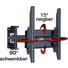 TV-WANDHALTER 70 Zoll - Schwarz, KONVENTIONELL, Metall (40/32cm) TV-WANDHALTER 70 Zoll - Schwarz, KONVENTIONELL, Metall (40/32cm)