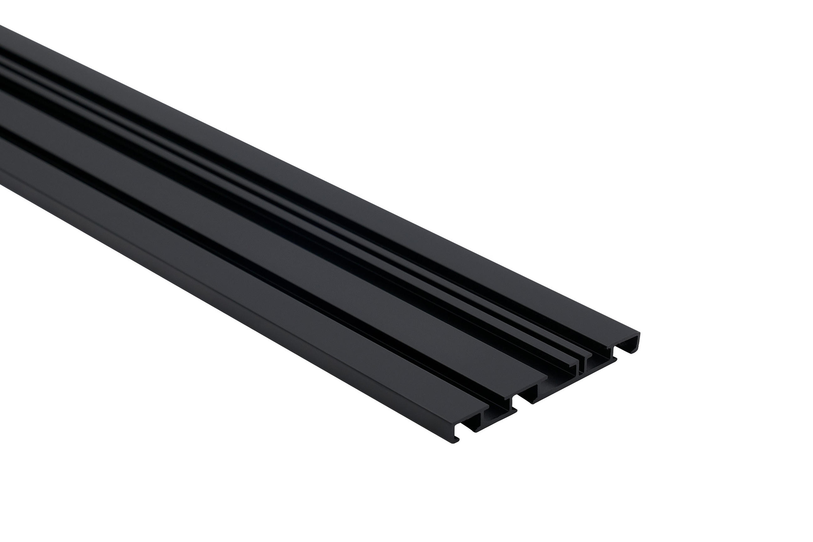KOĽAJNICA NA ZÁVESY 250 cm - čierna, Basics, kov (250cm) - Homeware