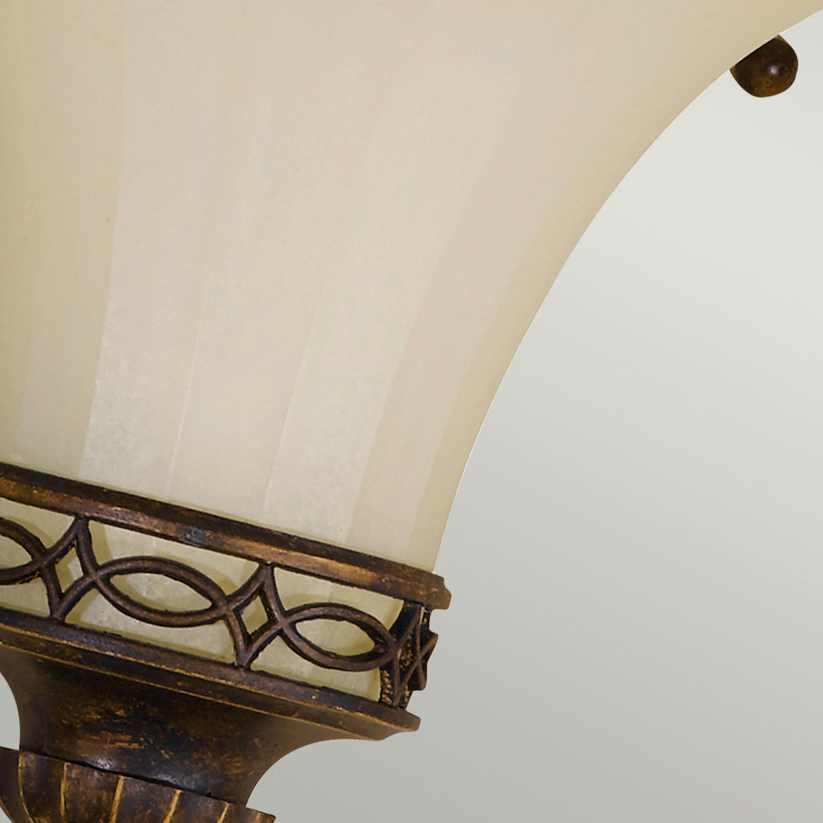 WANDLEUCHTE - Braun, Konventionell, Metall (17.5/22.9/10.2cm) - Elstead Lighting