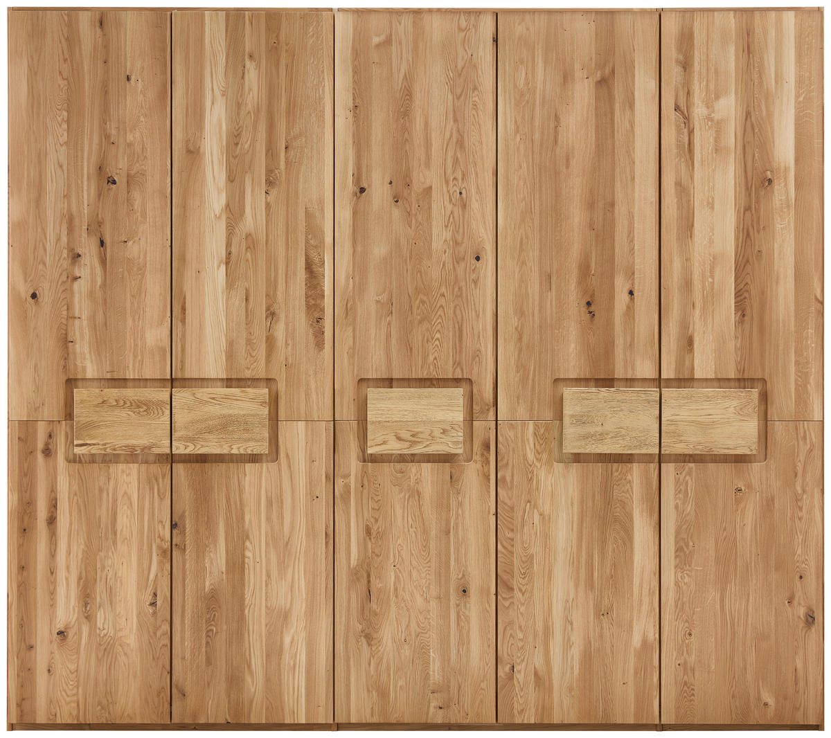 DREHTÜRENSCHRANK  in Eichefarben  - Eichefarben, MODERN, Holz (252/223/62cm) - MID.YOU