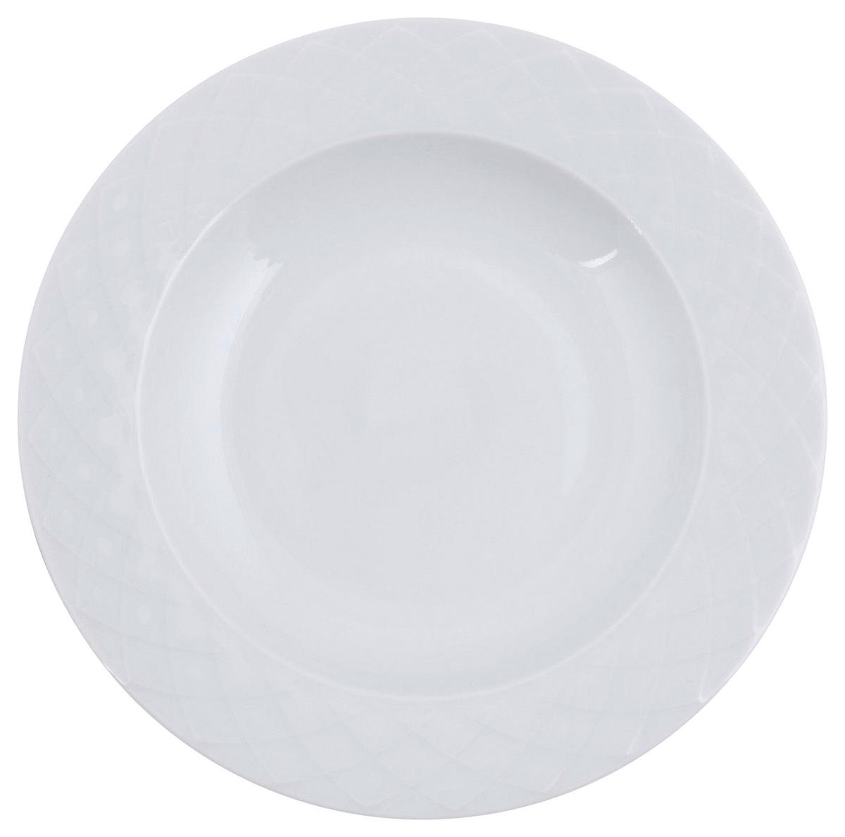 KOMBISERVICE Weiß 24-teilig 6 Personen  - Weiß, Basics, Keramik - P & B