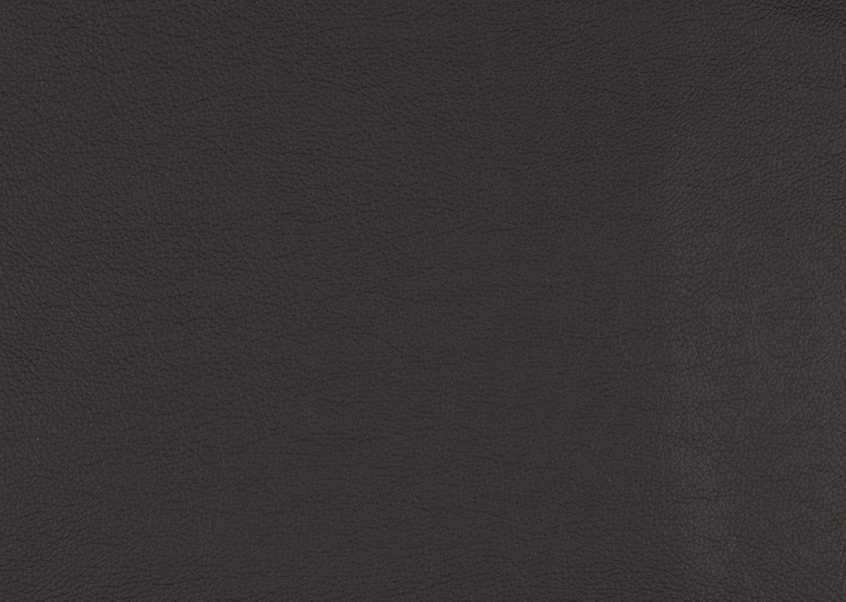 WOHNLANDSCHAFT in Echtleder Dunkelbraun  - Dunkelbraun/Schwarz, Design, Leder/Metall (206/336/181cm) - Beldomo Speed