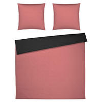 WENDEBETTWÄSCHE Twist Perkal 240/220 cm  - Koralle, Basics, Textil (240/220cm) - Yes for bed