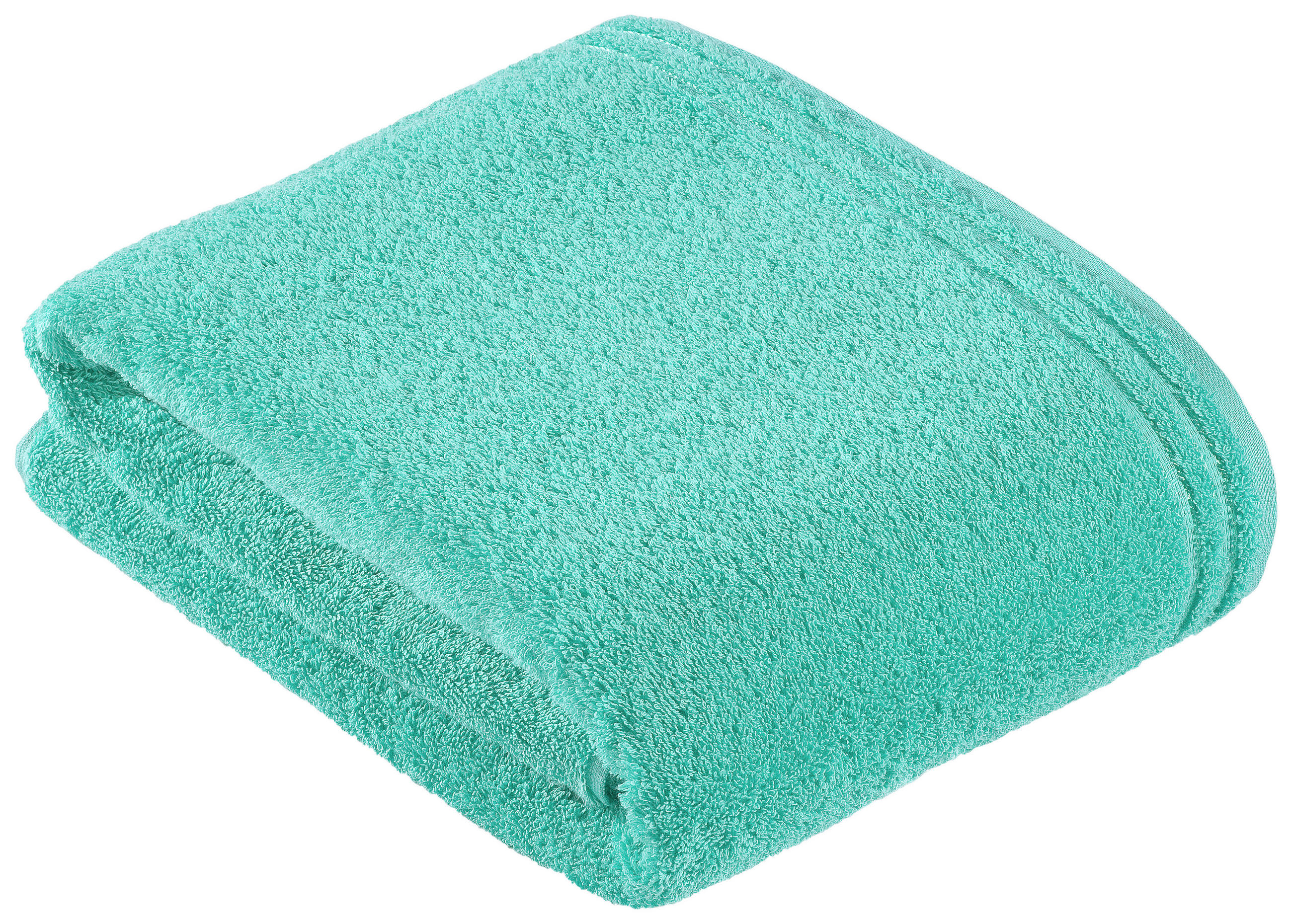 BADETUCH Calypso Feeling Grün 100/150 cm  - Grün, Basics, Textil (100/150cm) - Vossen