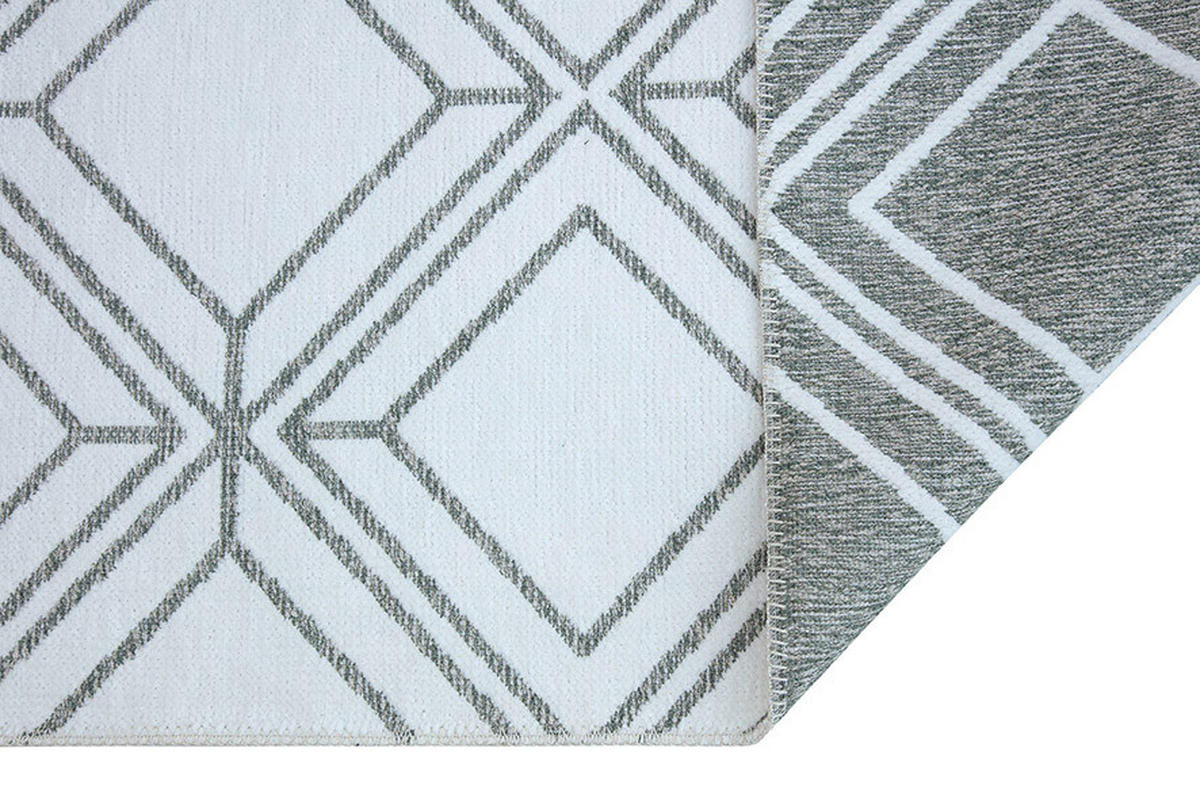 RAVNO TKANA PREPROGA  COLORI     80/150 cm    tkano  siva, bela  - siva/bela, Trendi, tekstil (80/150cm) - Novel