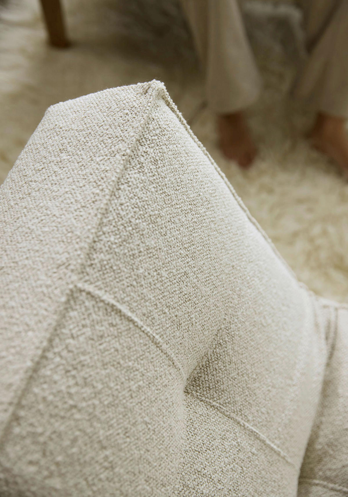 SCHLAFSOFA Flachgewebe Naturfarben  - Eichefarben/Naturfarben, Design, Holz/Textil (232/80/99cm) - Innovation