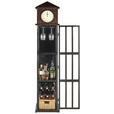 BARSCHRANK in Braun - Braun, Trend, Metall (39/185/36cm) - Ambia Home