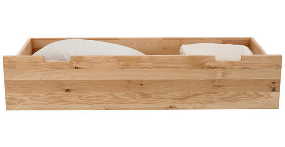 BETTSCHUBKASTEN 137/29/62 cm Eichefarben  - Eichefarben, Natur, Holz (137/29/62cm) - Linea Natura