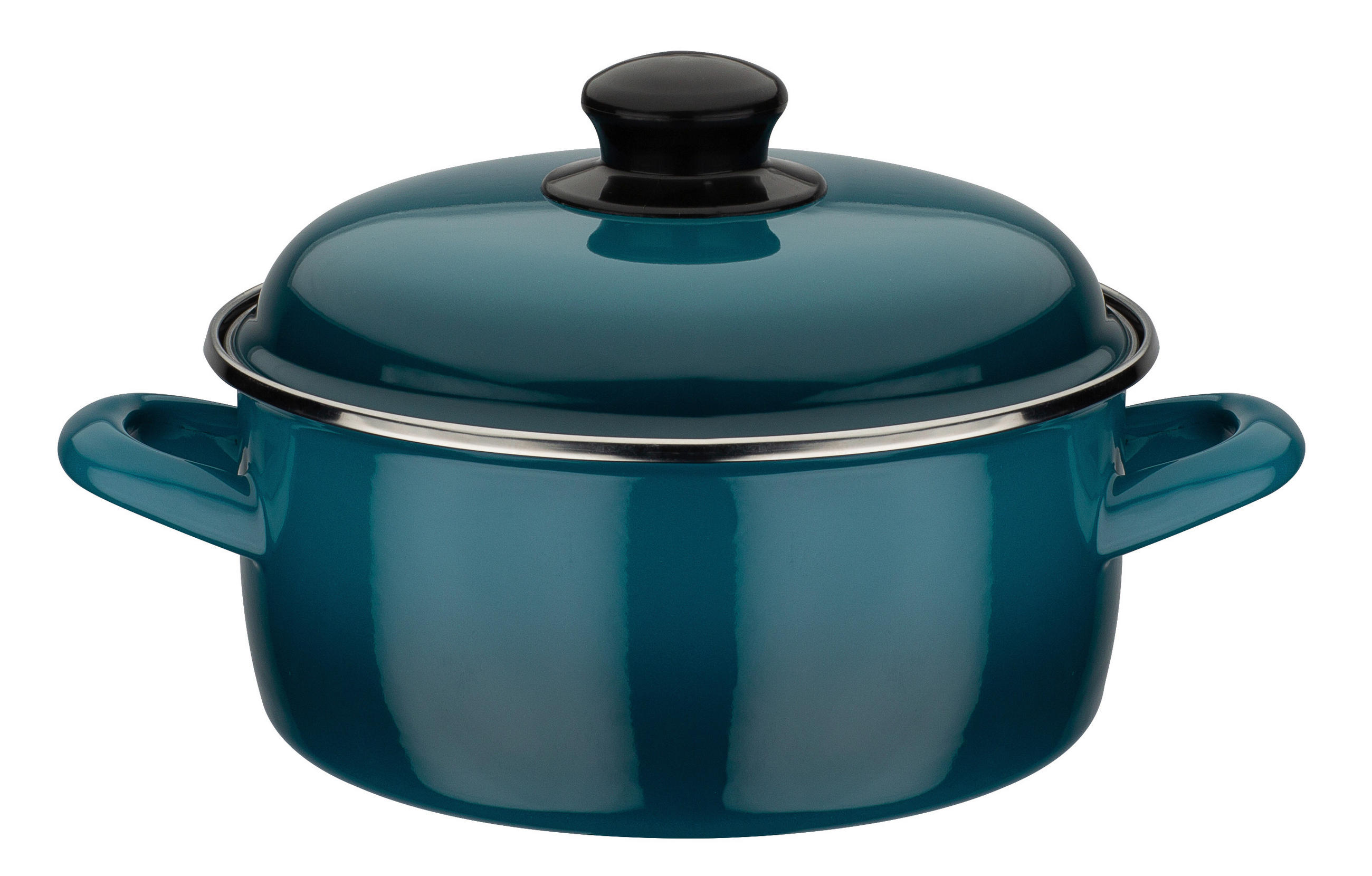 KOCHTOPFSET Blue Shadow 4-teilig  - Blau, Basics, Metall - GSW
