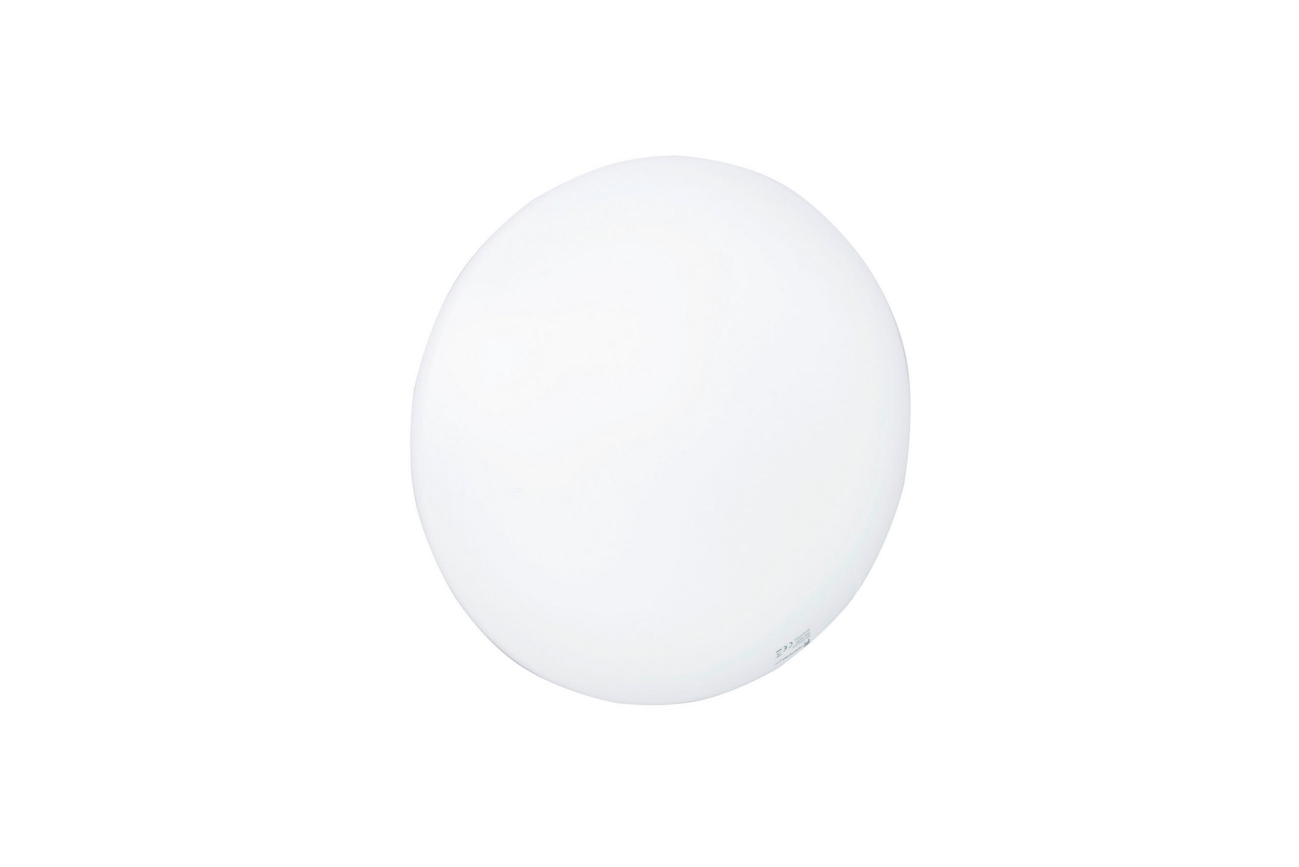 LED PLAFONJERA  - bela, Osnovno, metal/plastika (25,8/9/25,8cm)